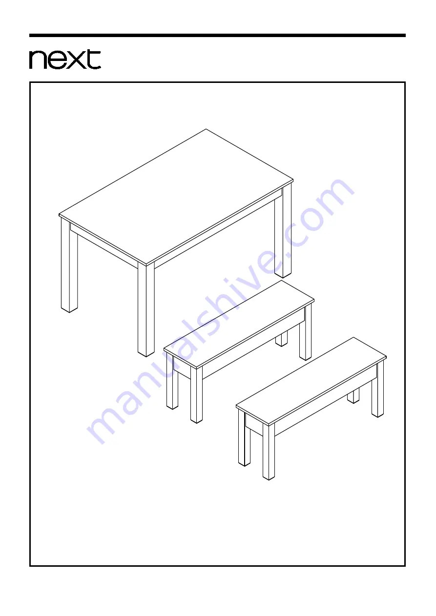 Next 307920 Assembly Instructions Manual Download Page 1