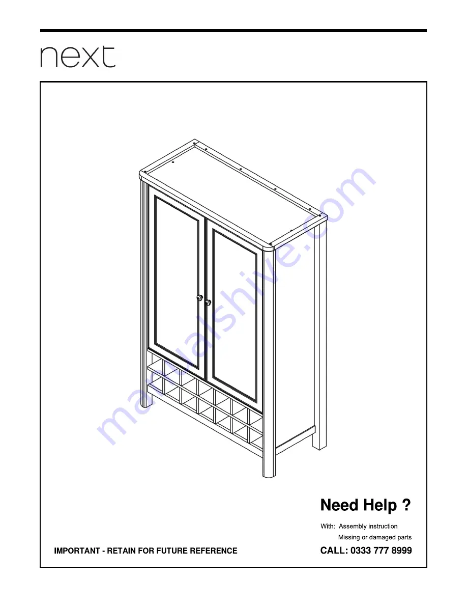 Next 360260 Assembly Instructions Manual Download Page 1