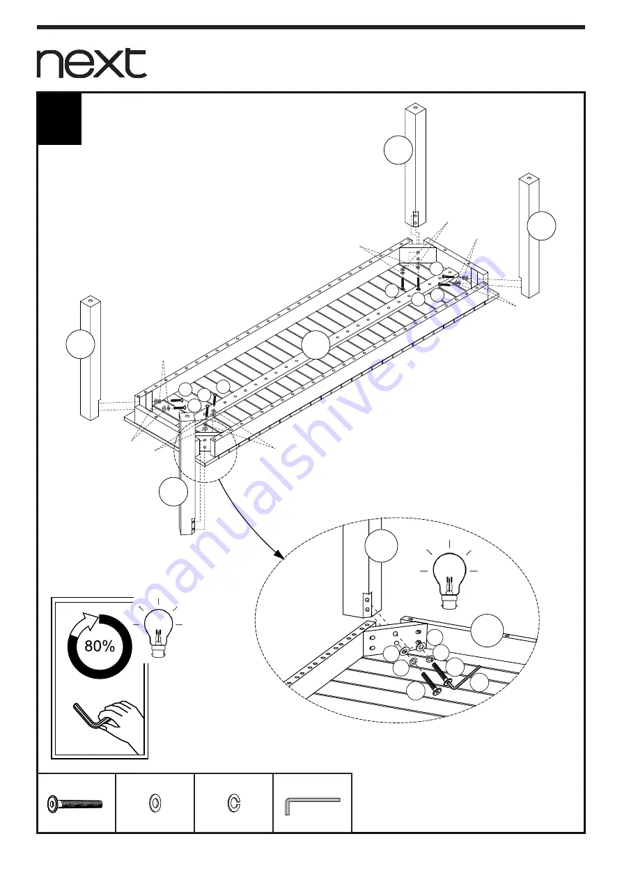 Next 363424 Assembly Instructions Manual Download Page 6