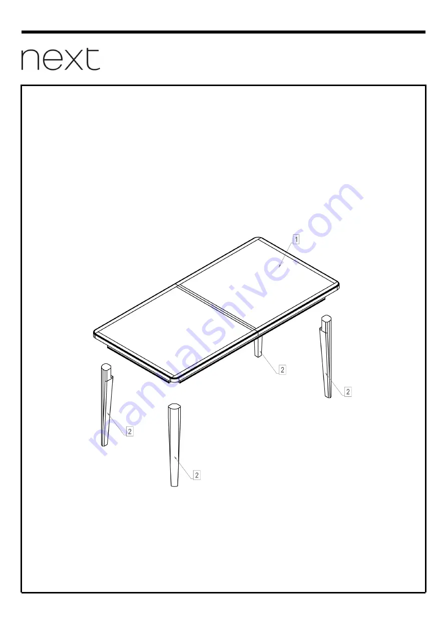 Next 380732 Assembly Instructions Manual Download Page 4