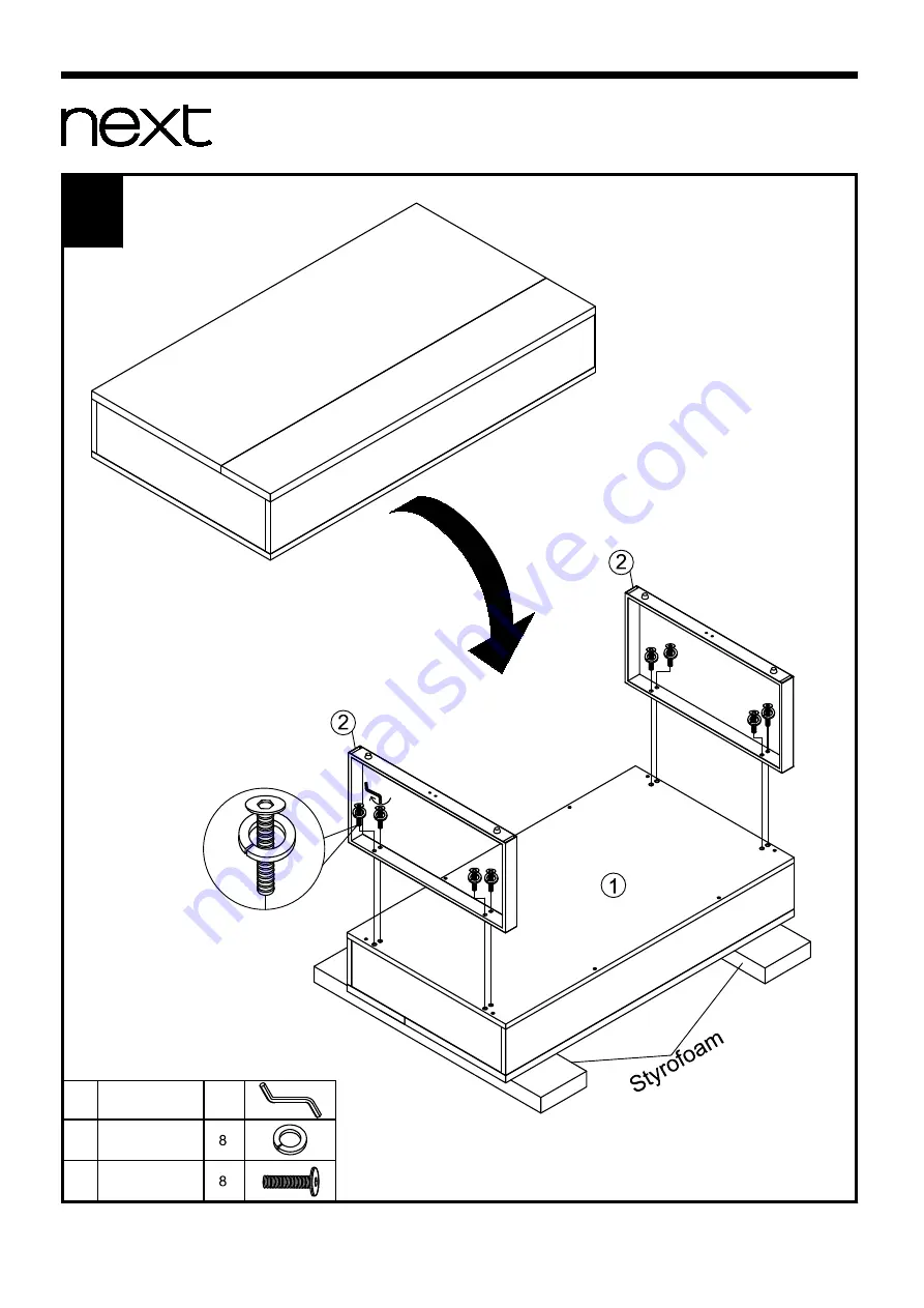 Next 399381 Assembly Instructions Manual Download Page 8