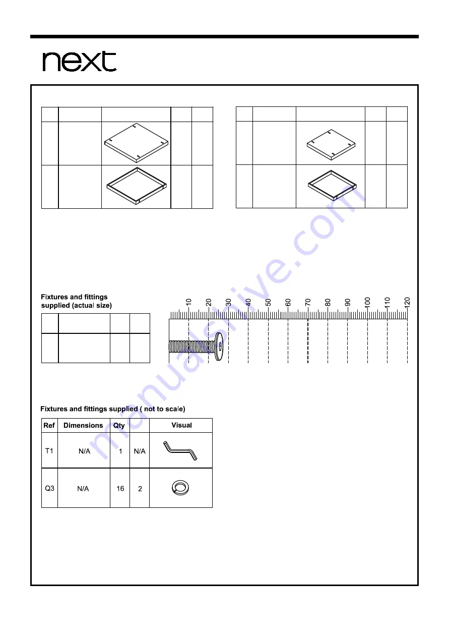 Next 403553 Assembly Instructions Manual Download Page 4