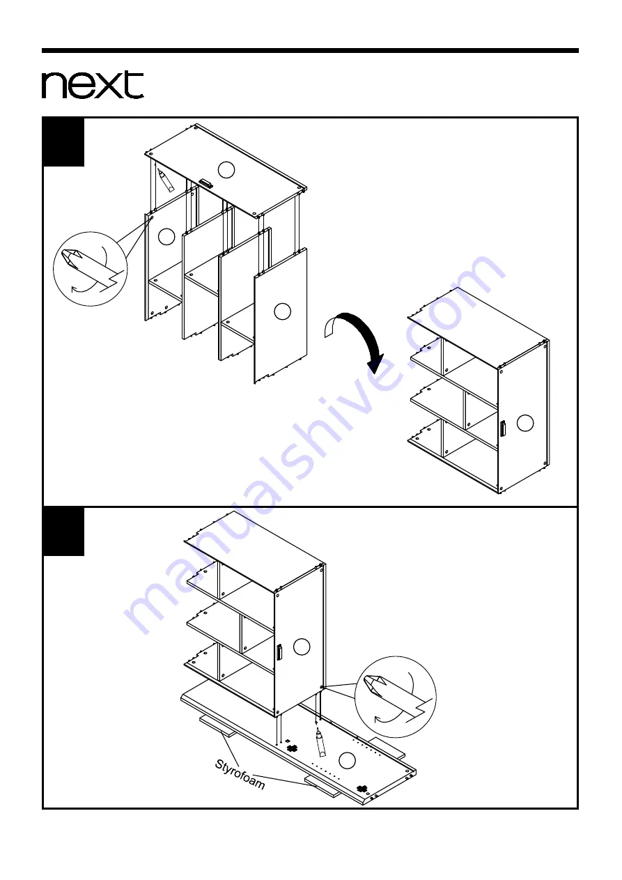 Next 406041 Assembly Instructions Manual Download Page 8