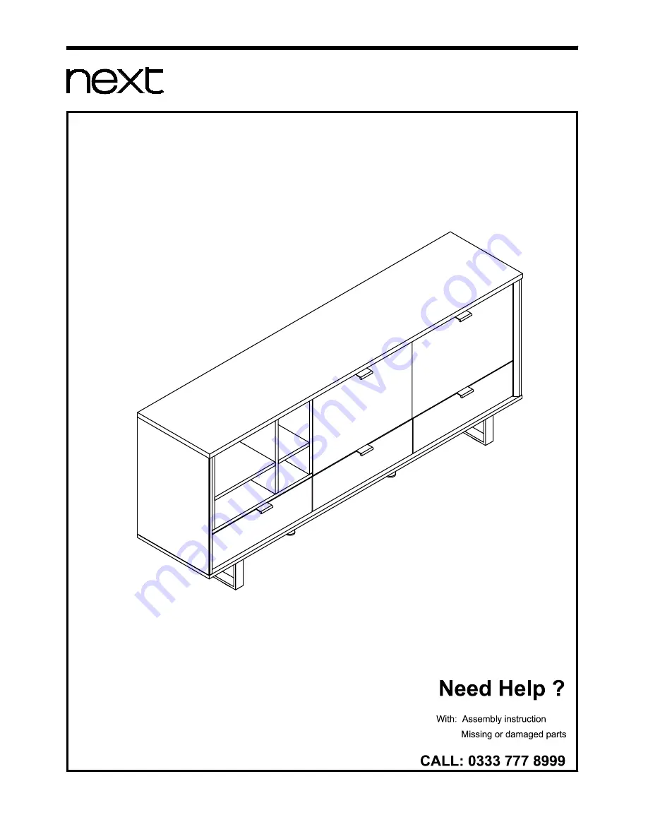 Next 409288 Assembly Instructions Manual Download Page 1