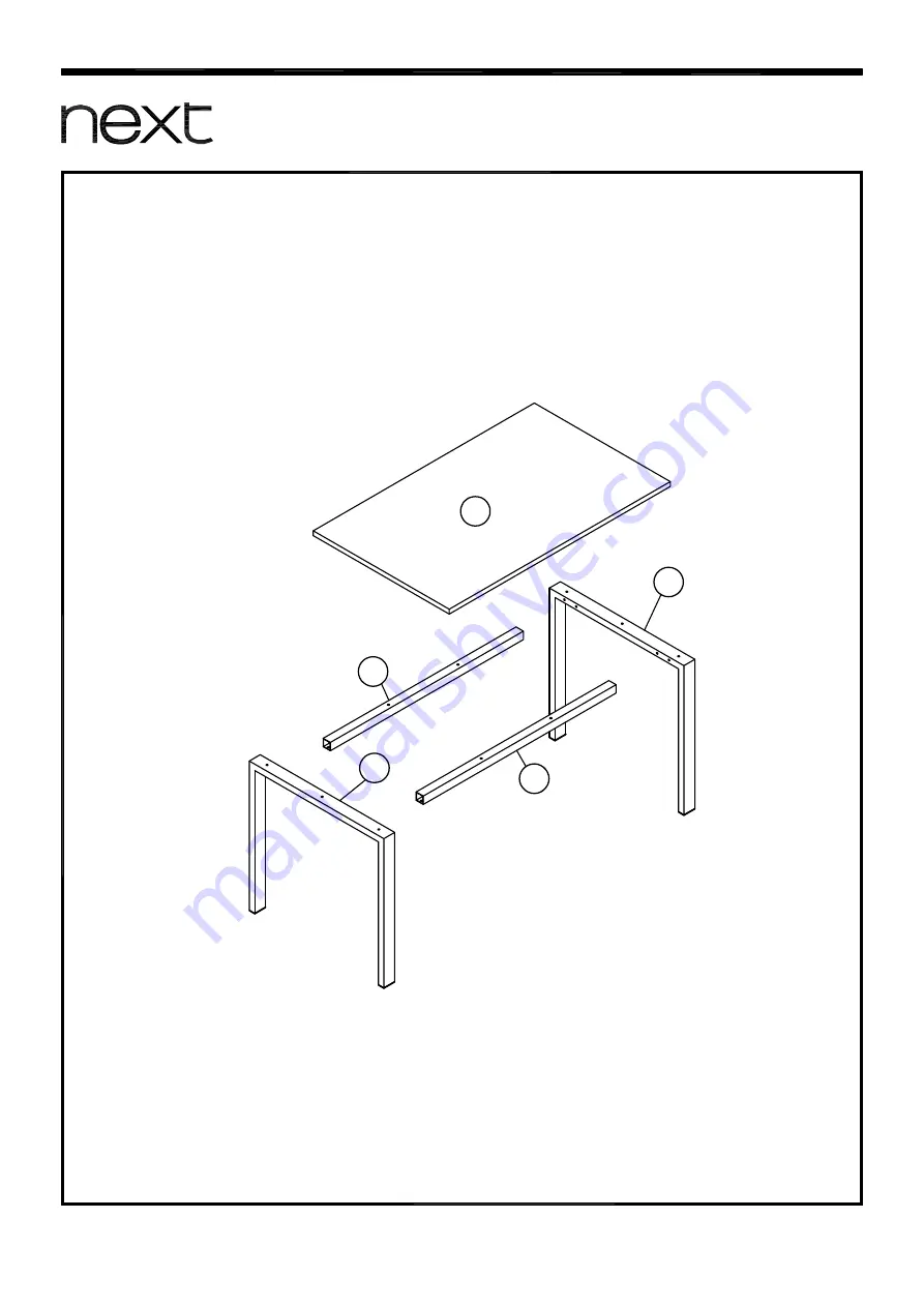 Next 410134 Assembly Instructions Manual Download Page 3