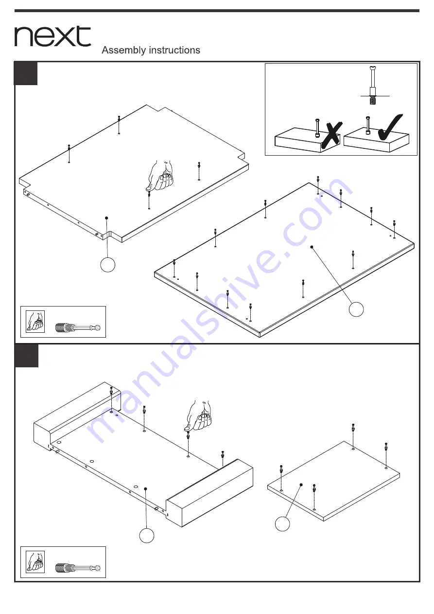 Next 410696 Assembly Instructions Manual Download Page 9