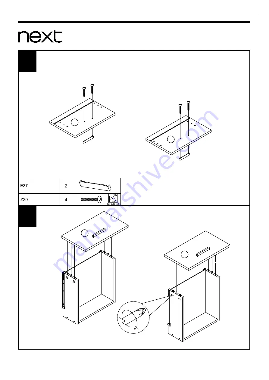 Next 433723 Assembly Instructions Manual Download Page 12