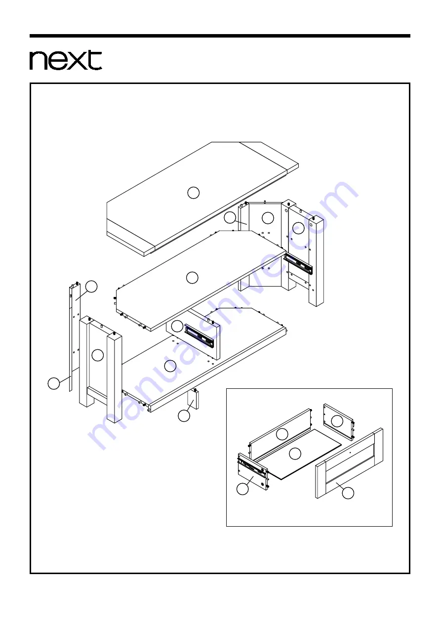 Next 435304 Assembly Instructions Manual Download Page 3