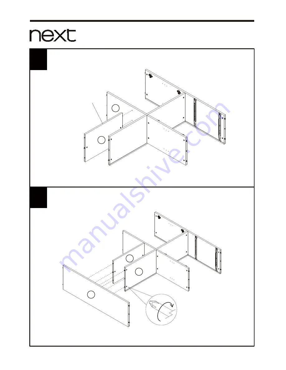 Next 436345 Assembly Instructions/Use And Care Manual Download Page 9