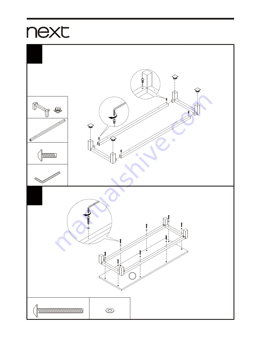 Next 436345 Assembly Instructions/Use And Care Manual Download Page 10