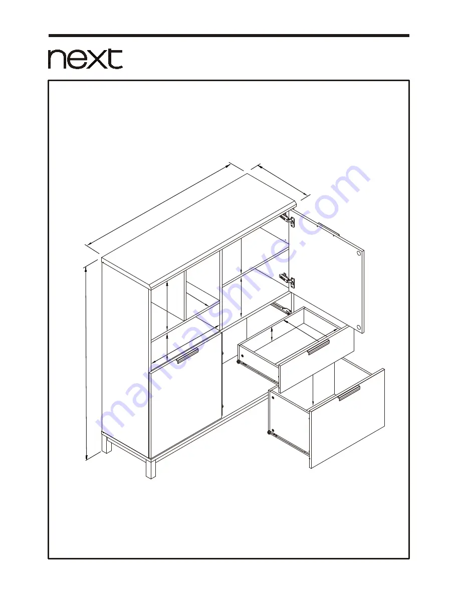 Next 436345 Assembly Instructions/Use And Care Manual Download Page 19