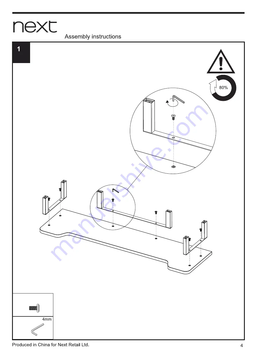 Next 436397 Assembly Instructions Manual Download Page 6