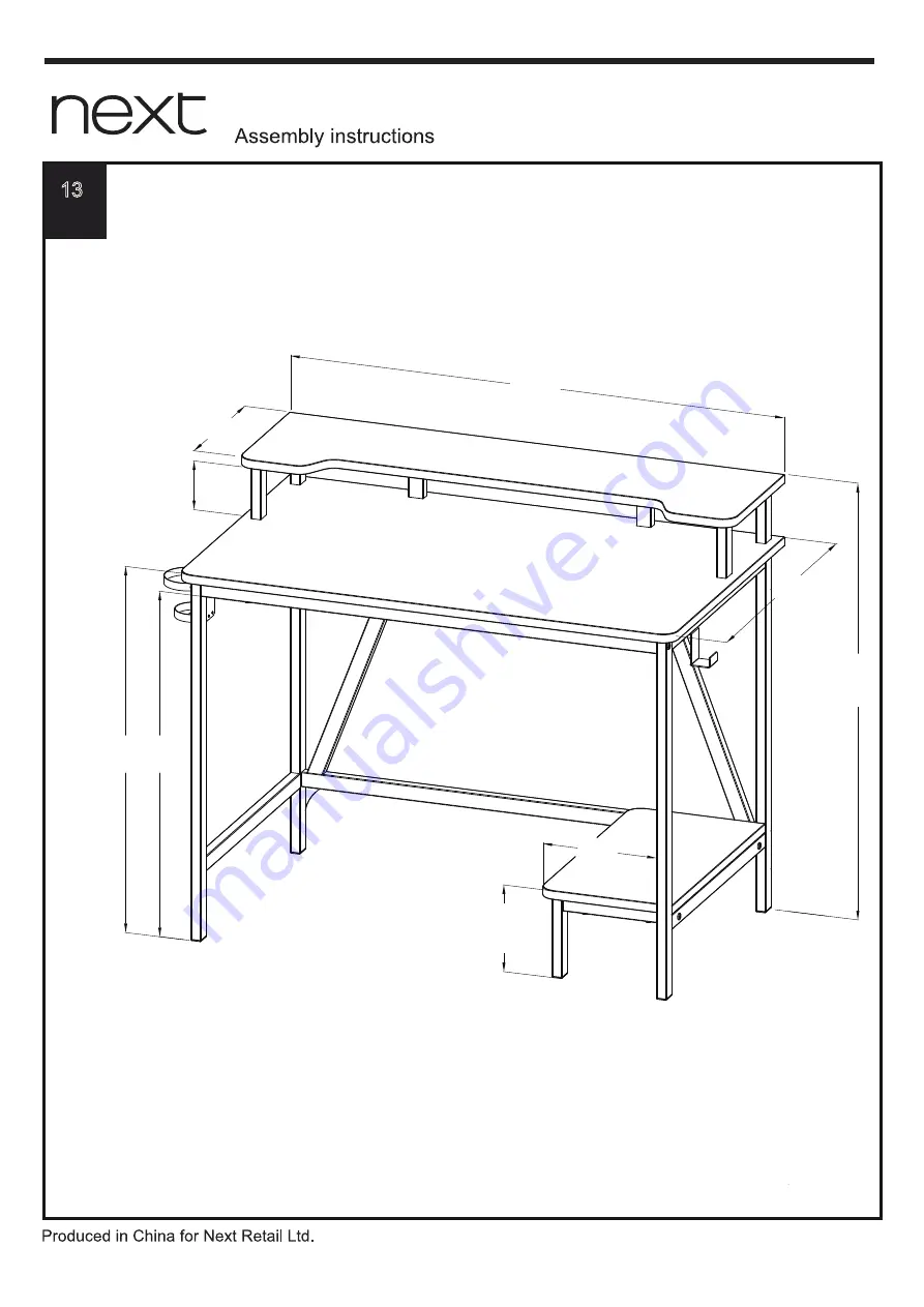 Next 436397 Assembly Instructions Manual Download Page 16