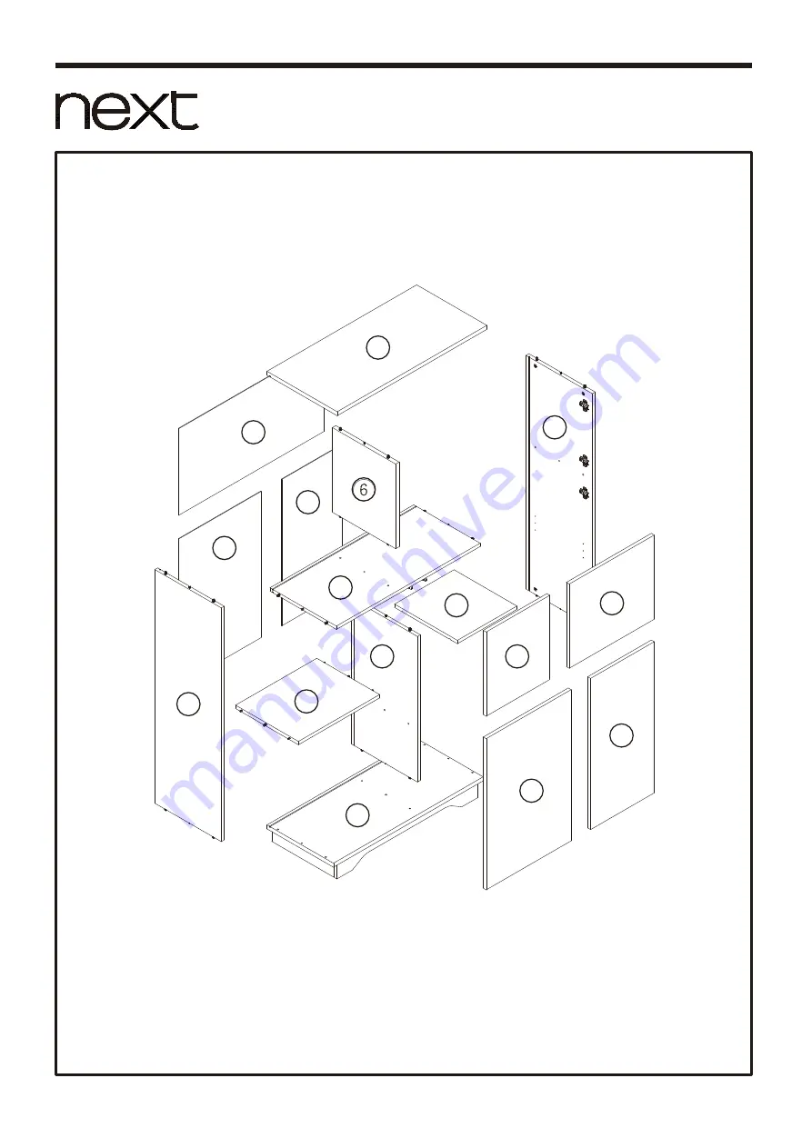 Next 442297 Assembly Instructions Manual Download Page 3