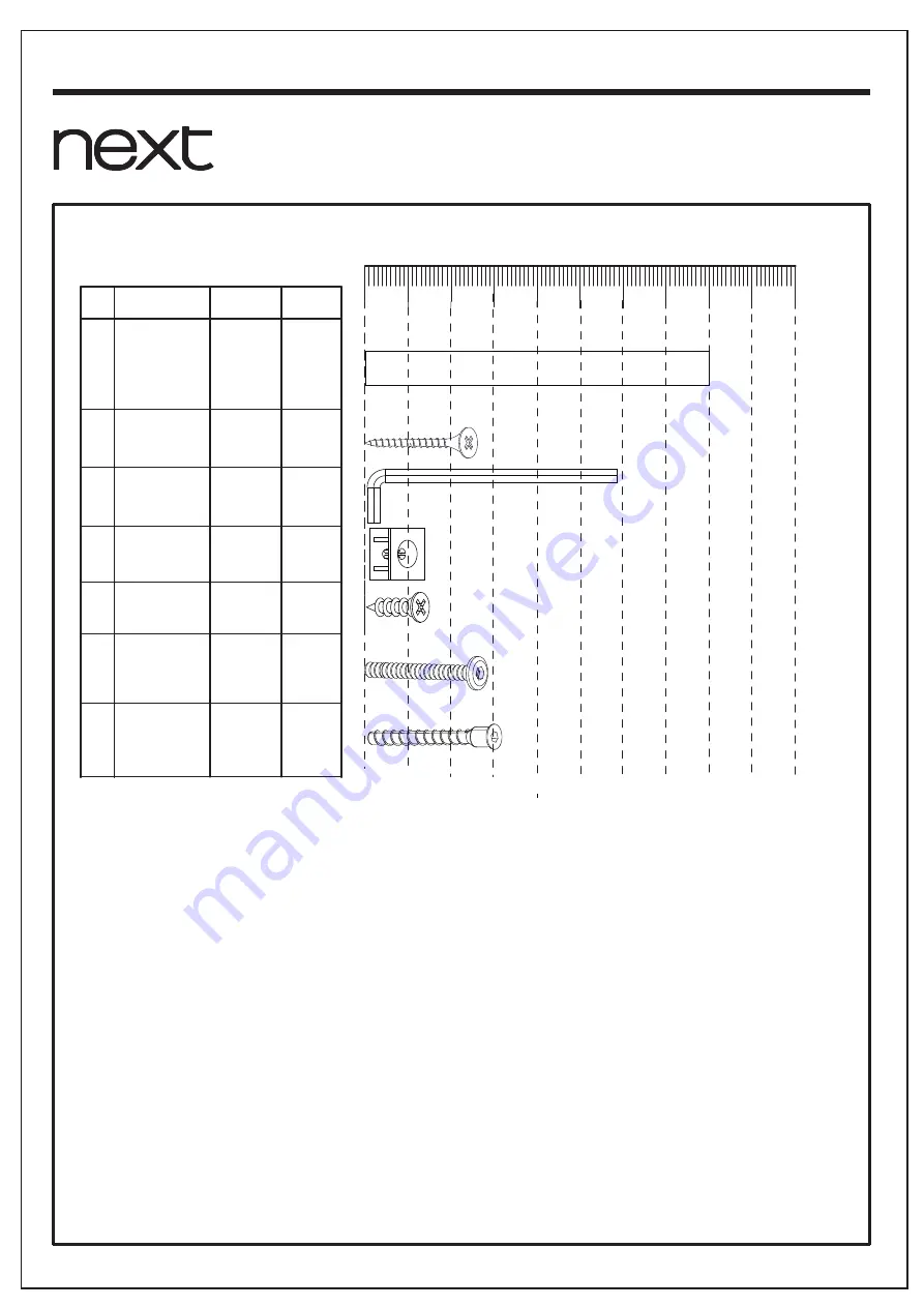 Next 453471 Assembly Instructions Manual Download Page 8