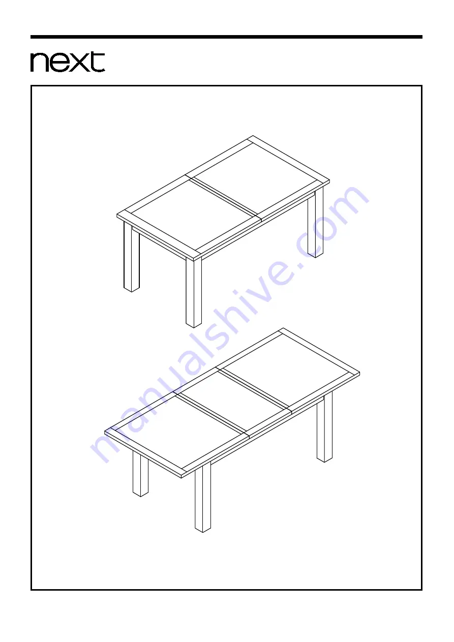 Next 467632 Assembly Instructions Manual Download Page 1