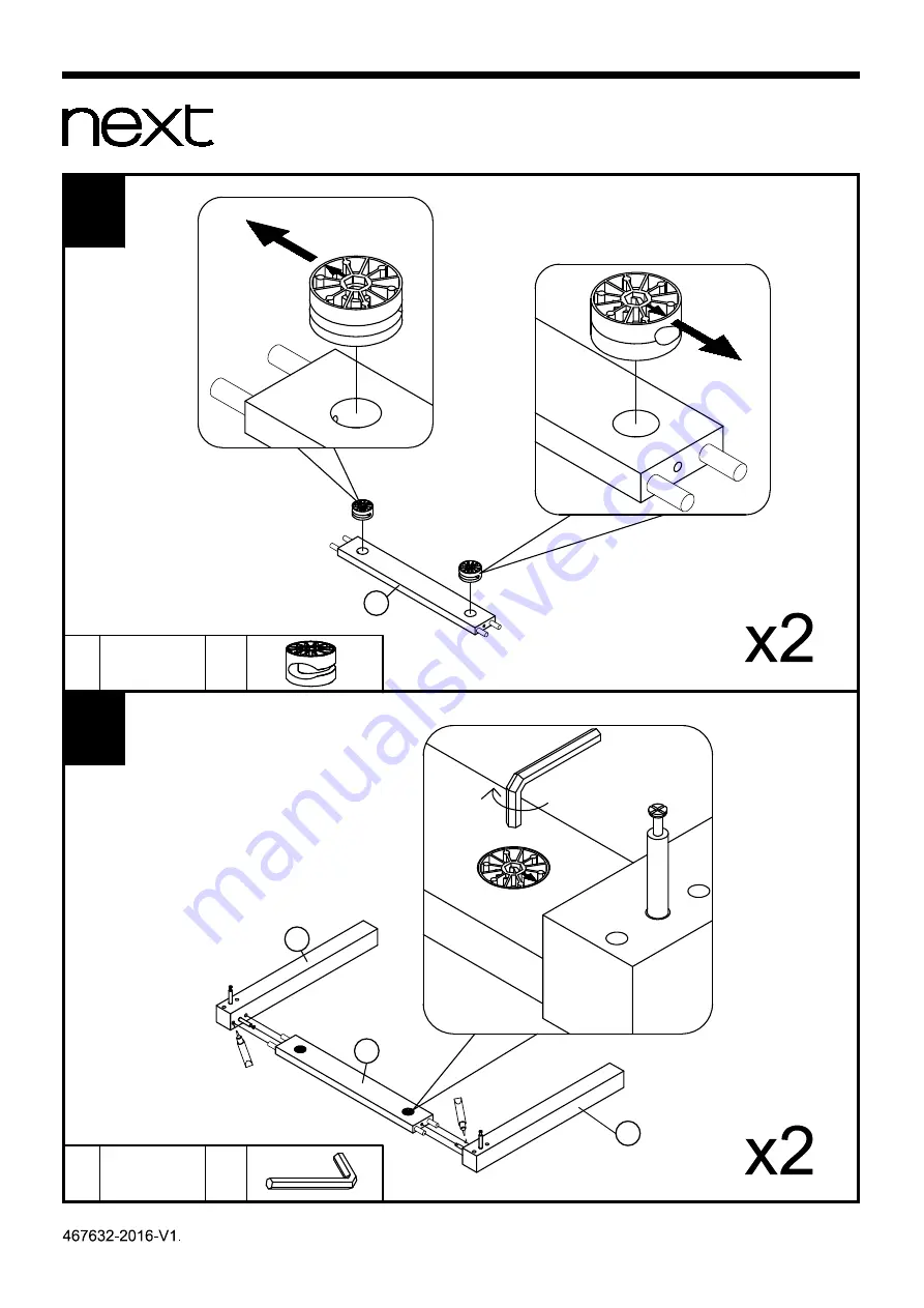 Next 467632 Assembly Instructions Manual Download Page 8