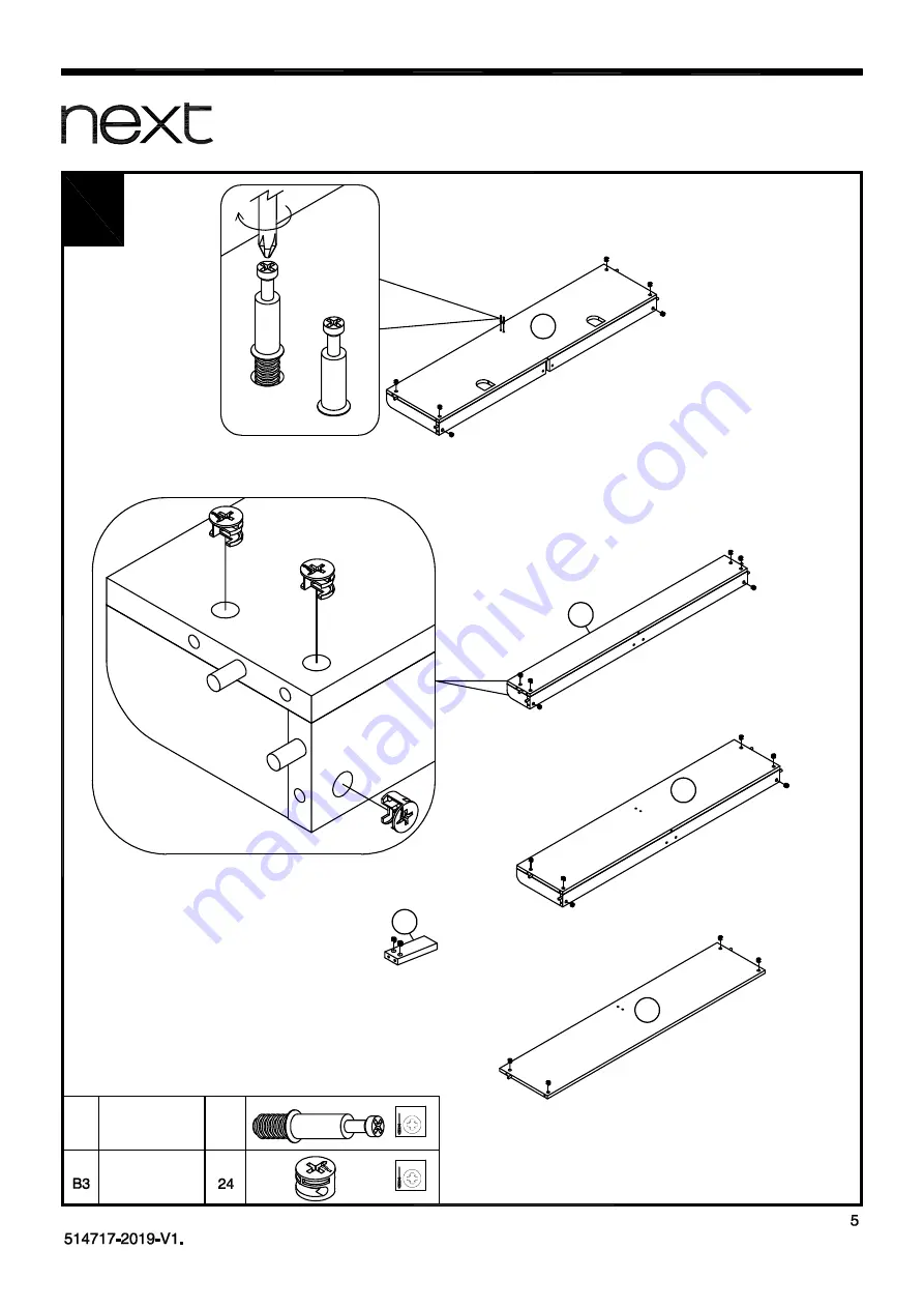 Next 514717 Assembly Instructions Manual Download Page 6