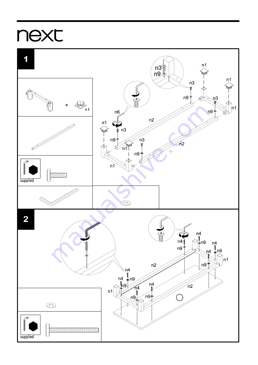 Next 523765 Assembly Instructions Manual Download Page 6