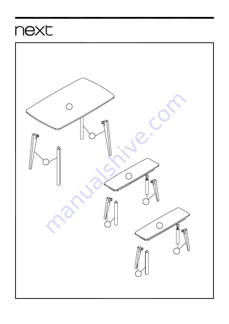 Next 536582 Assembly Instructions Manual Download Page 3