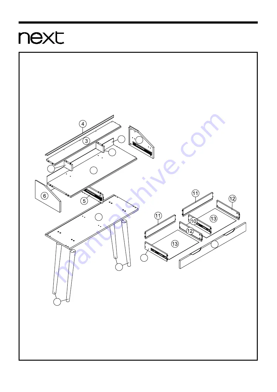 Next 550472 Assembly Instructions Manual Download Page 3