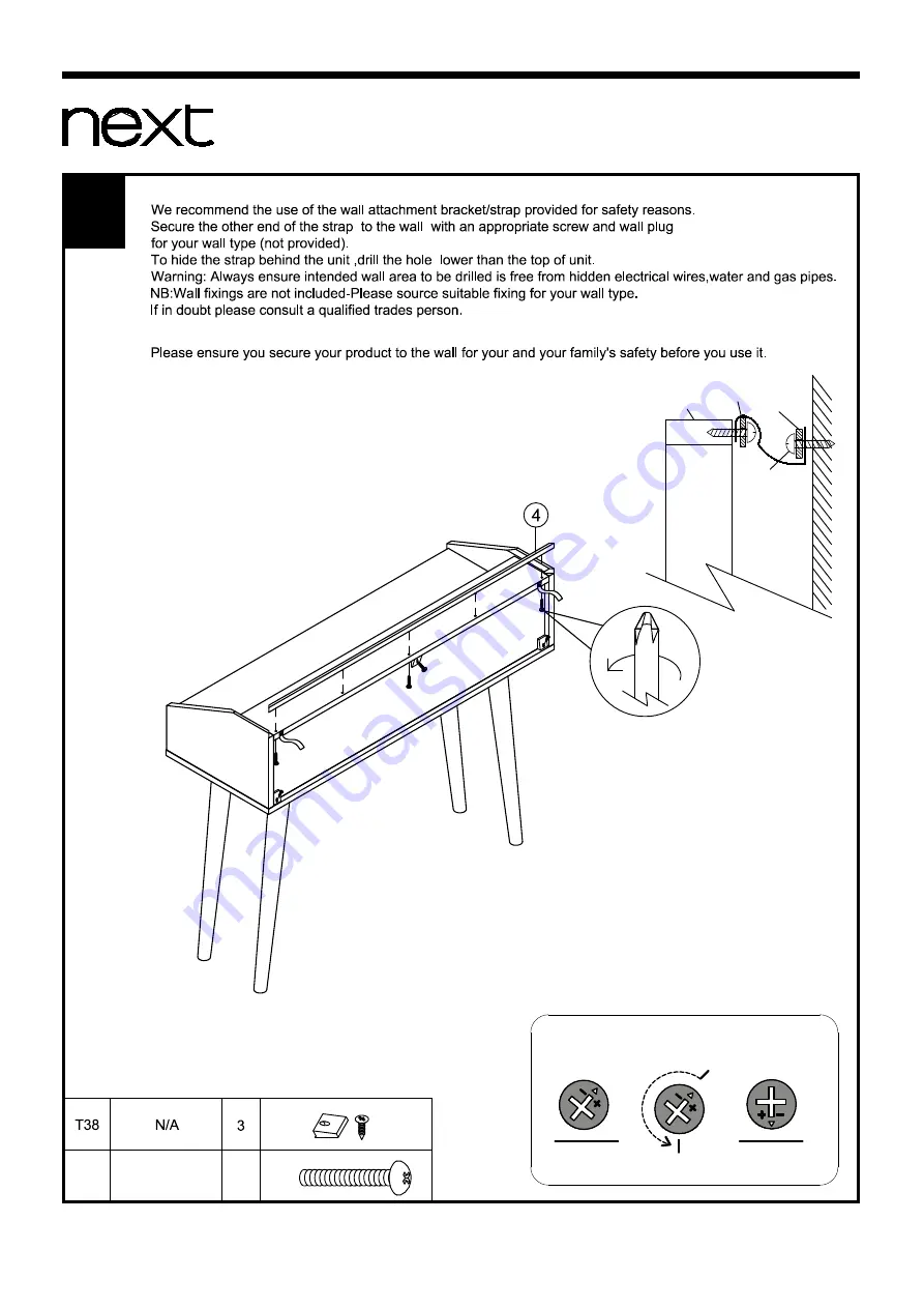 Next 550472 Assembly Instructions Manual Download Page 12