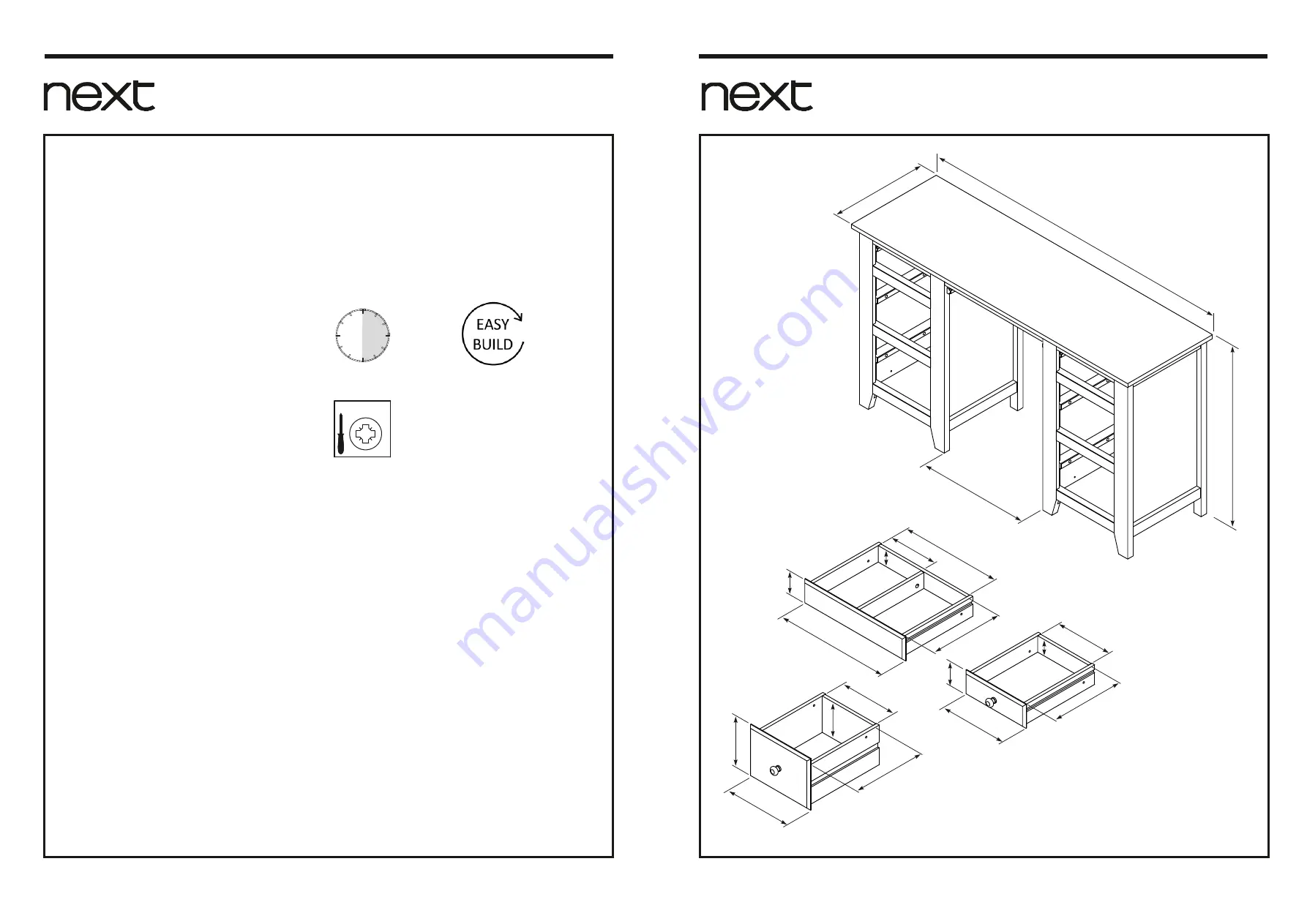 Next 573703 Assembly Instructions Manual Download Page 4