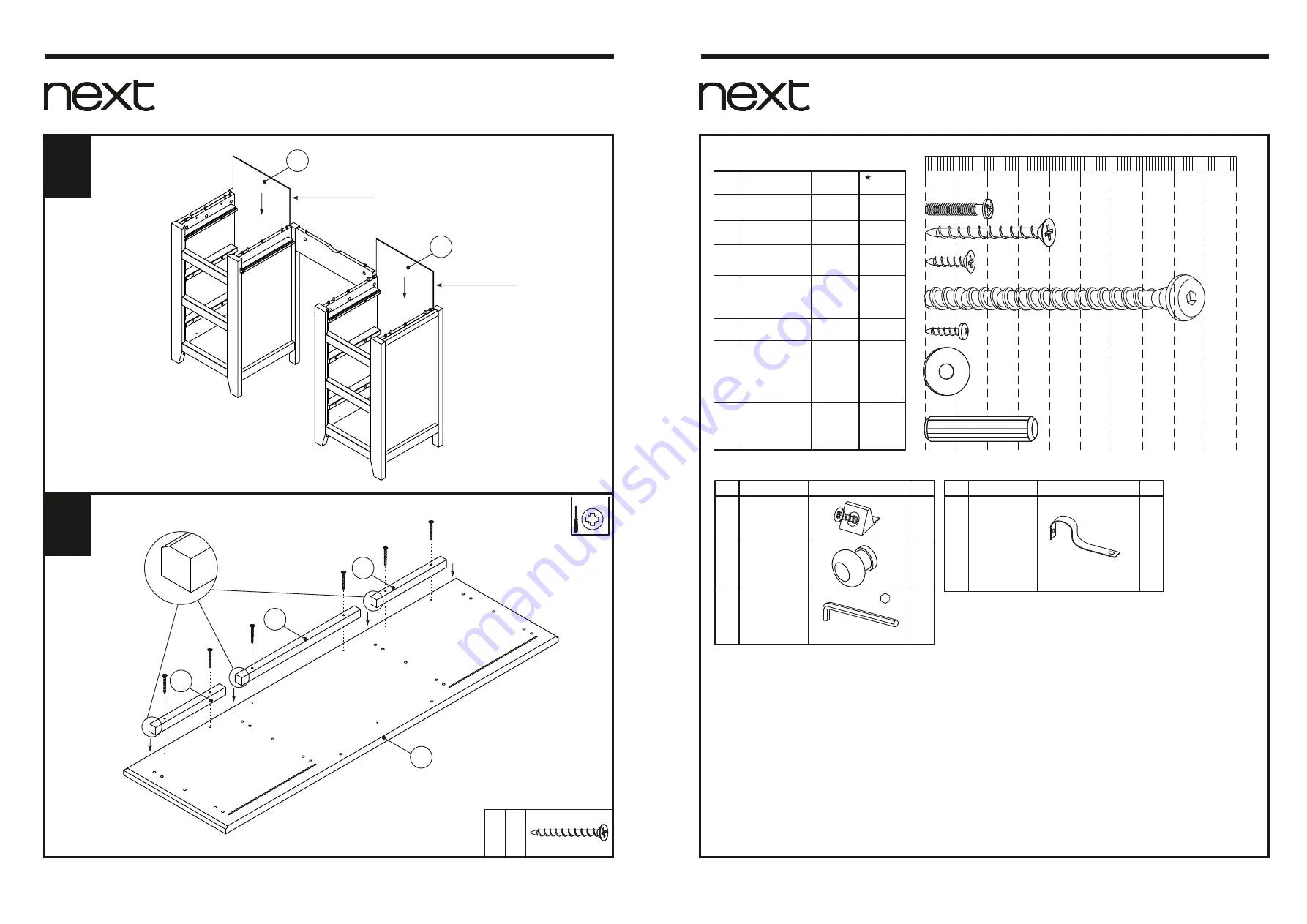 Next 573703 Assembly Instructions Manual Download Page 7