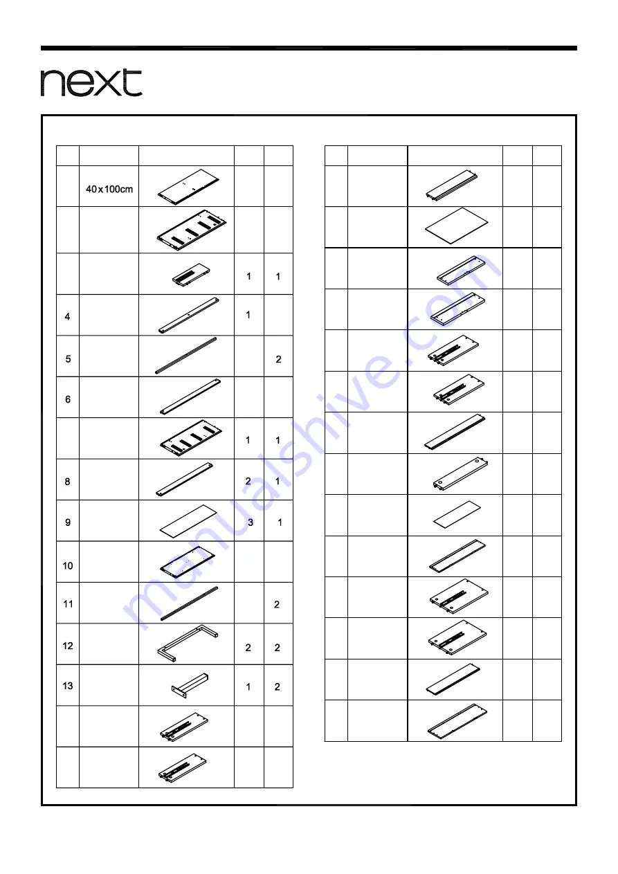 Next 600948 Скачать руководство пользователя страница 4