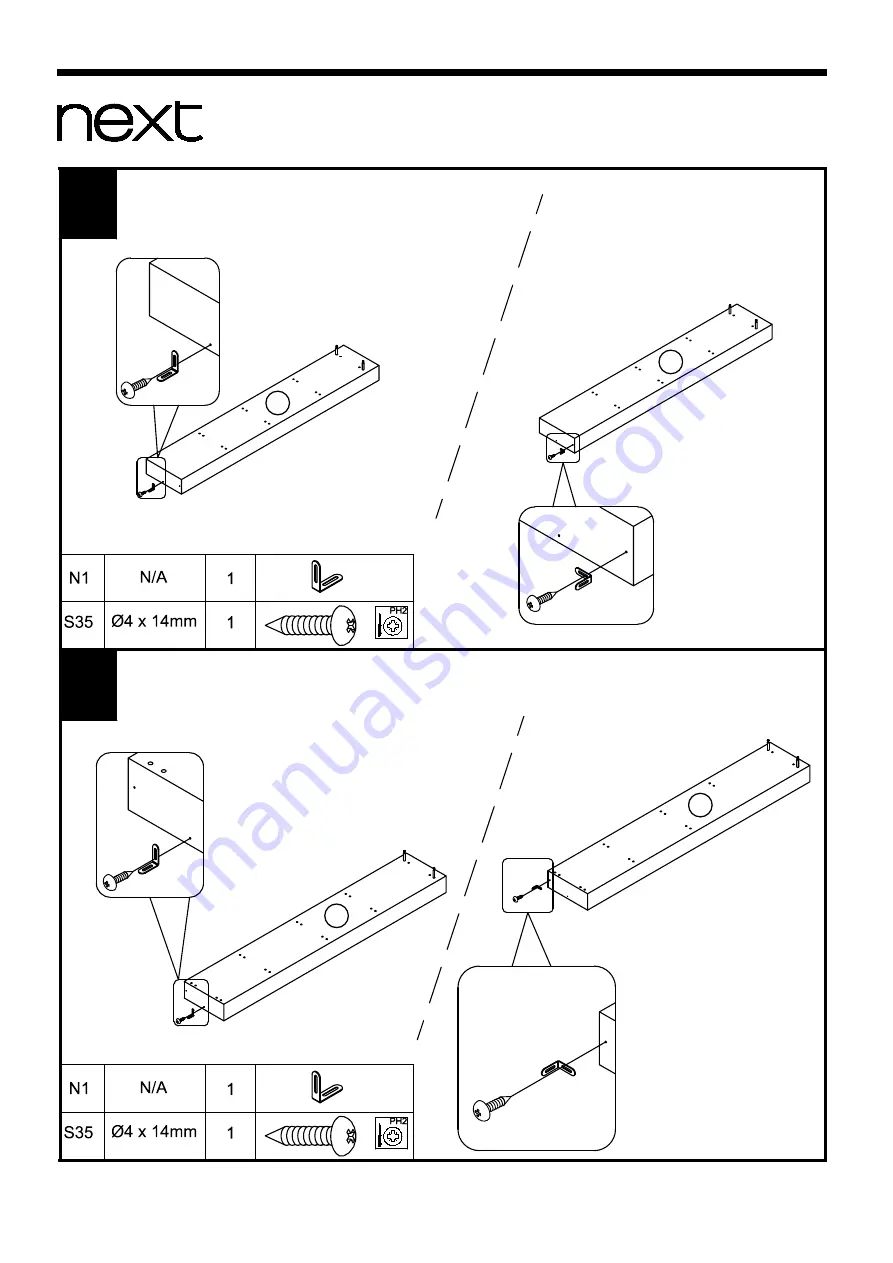 Next 637605 Assembly Instructions Manual Download Page 9