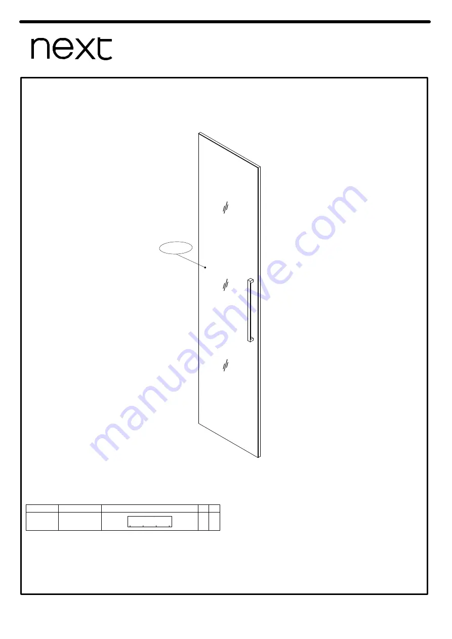 Next 661265 Assembly Instructions Manual Download Page 3