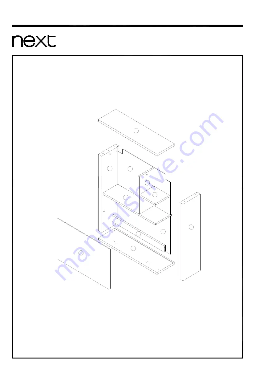 Next 674071 Assembly Instructions Manual Download Page 3