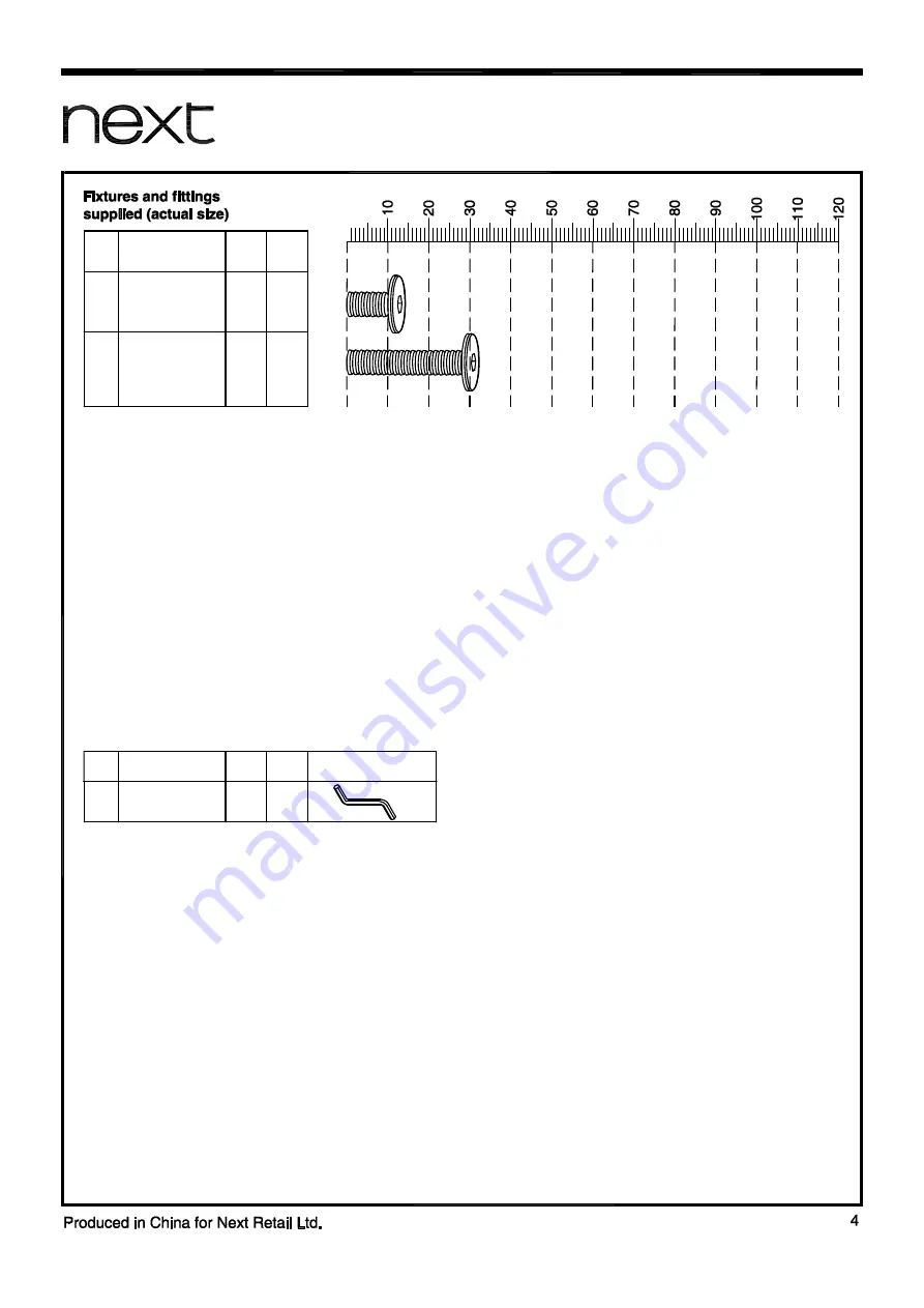 Next 681641 Assembly Instructions Manual Download Page 5