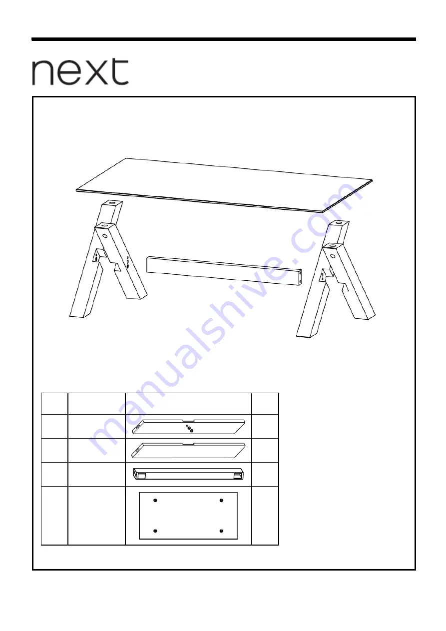 Next 682405 Assembly Instructions Manual Download Page 3