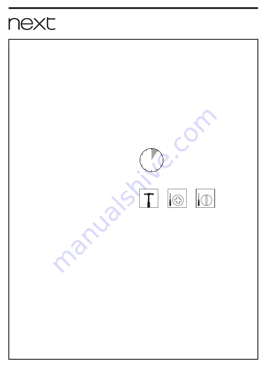 Next 684706 Assembly Instructions Manual Download Page 2