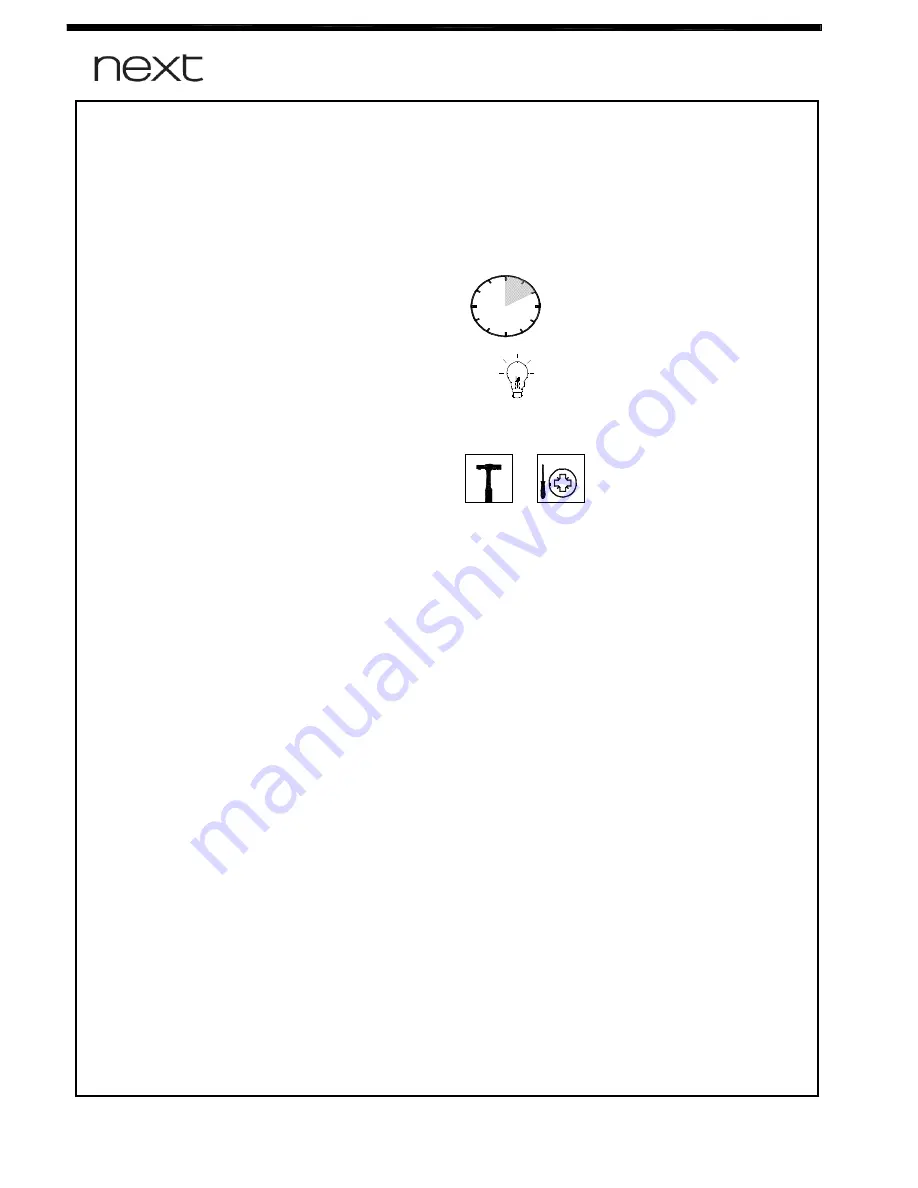 Next 686720 Assembly Instructions Manual Download Page 2