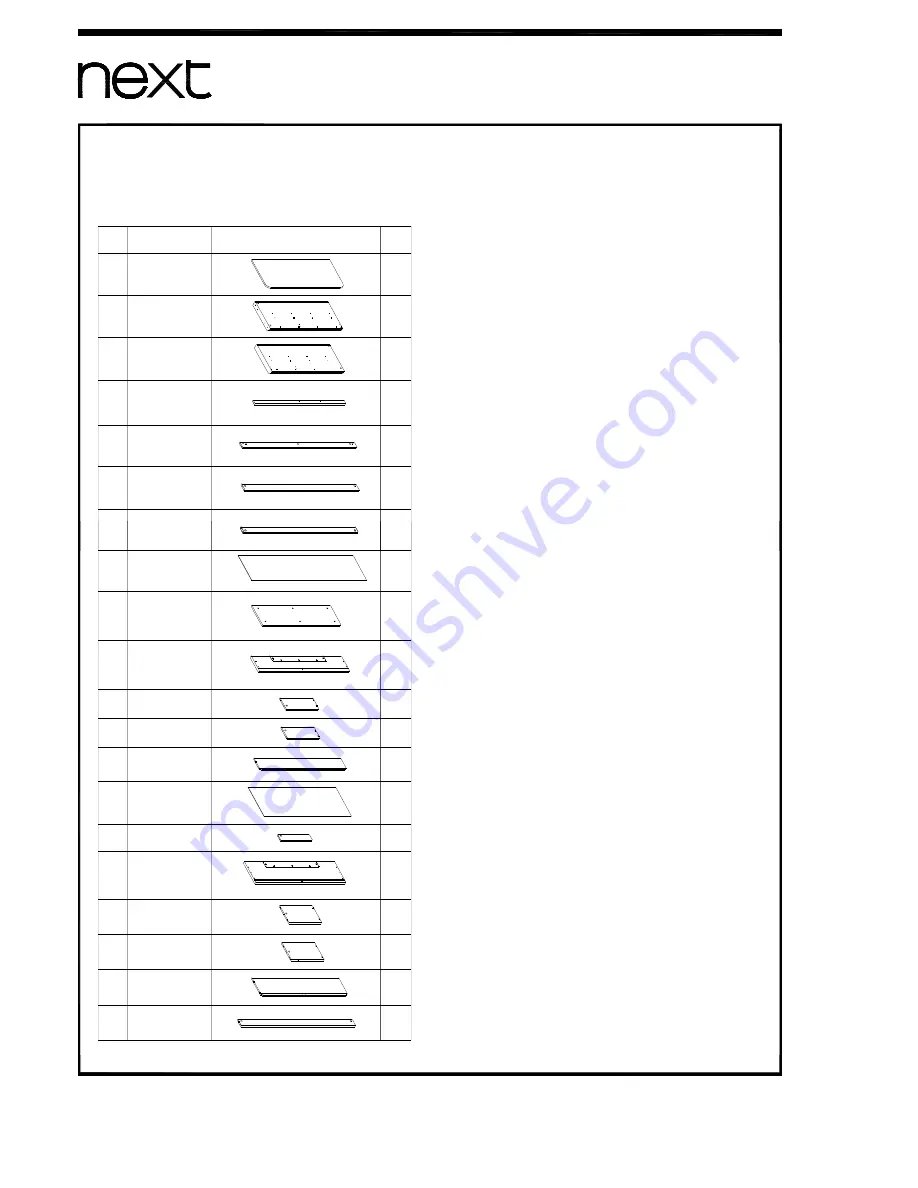 Next 686720 Assembly Instructions Manual Download Page 4