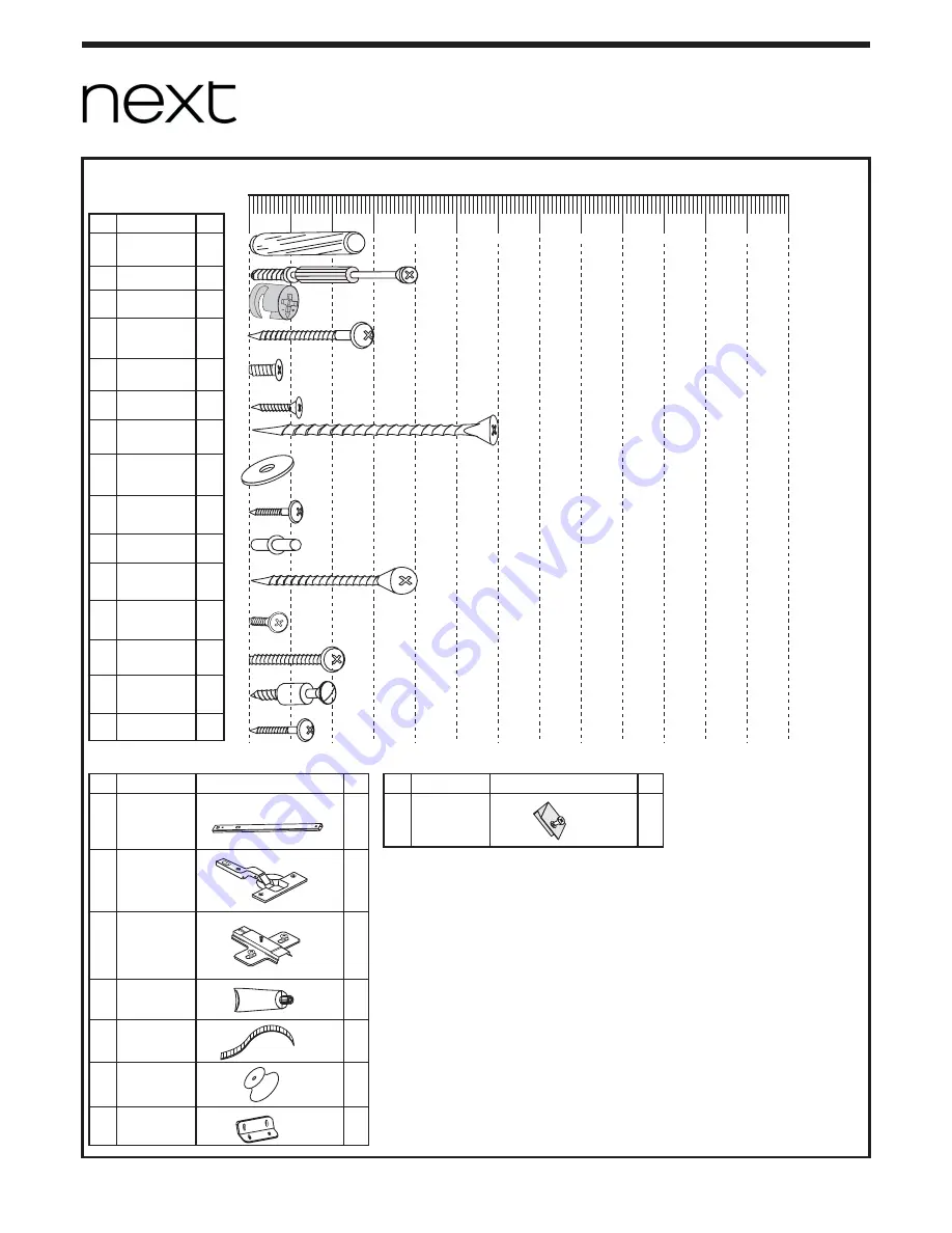 Next 689695 Assembly Instructions Manual Download Page 4