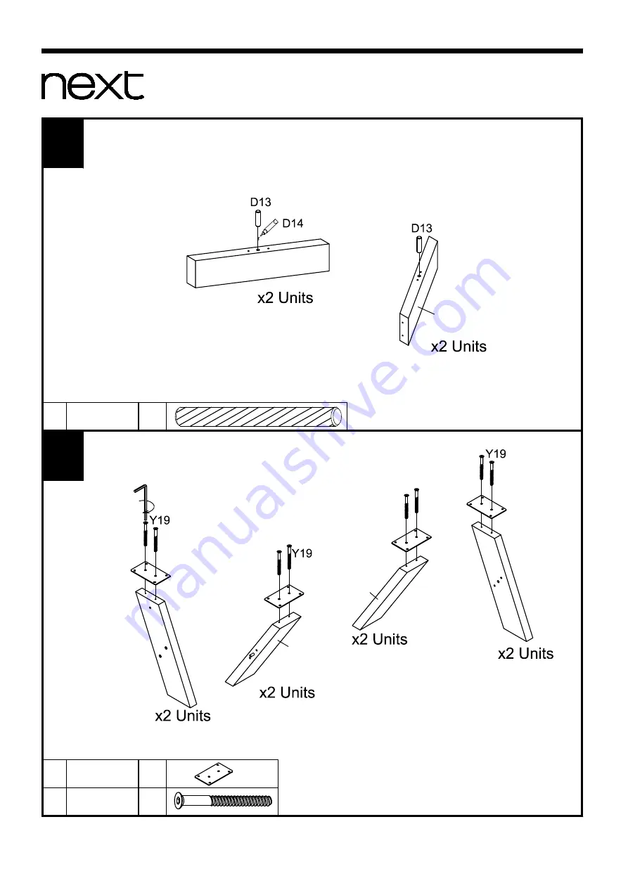 Next 699358 Assembly Instructions Manual Download Page 10