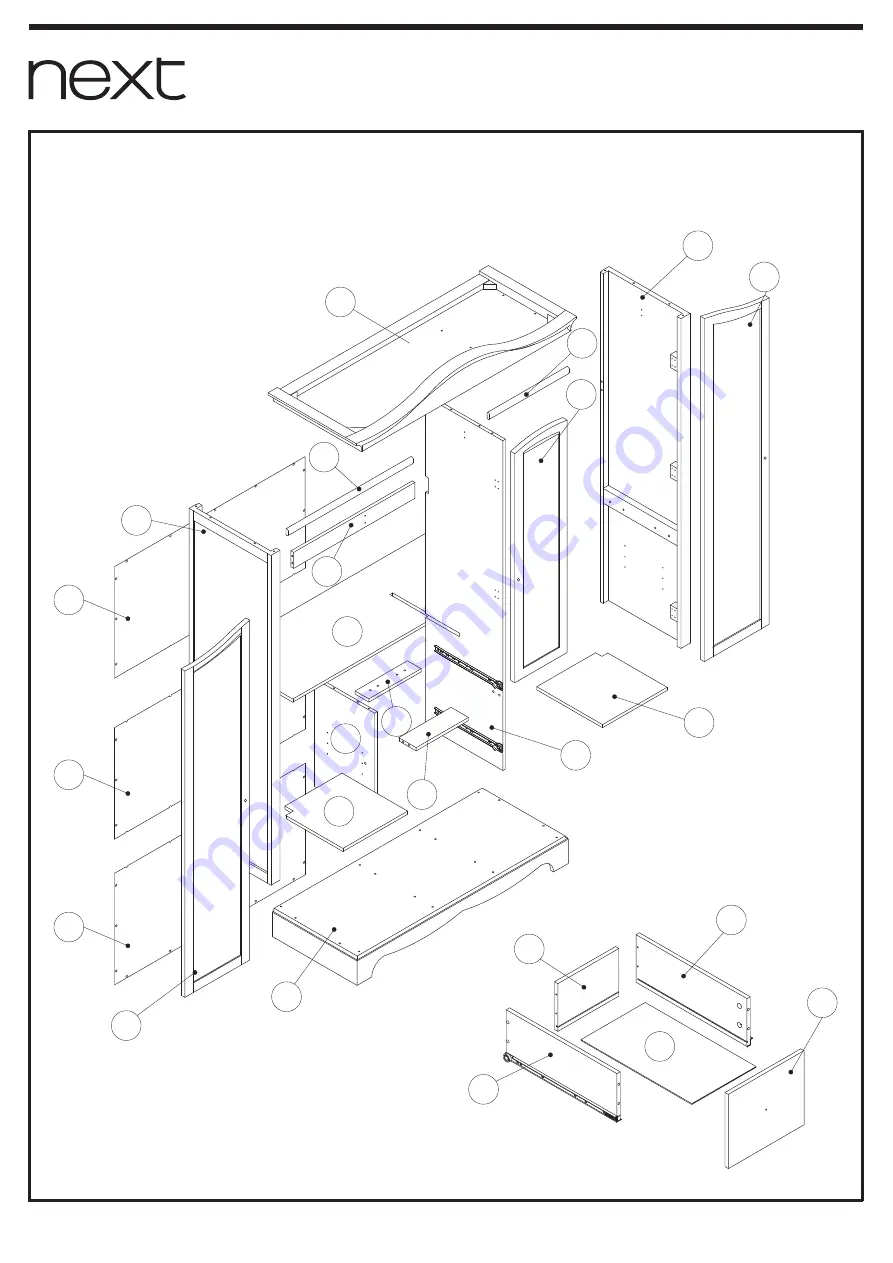 Next 700936 Assembly Instructions Manual Download Page 3