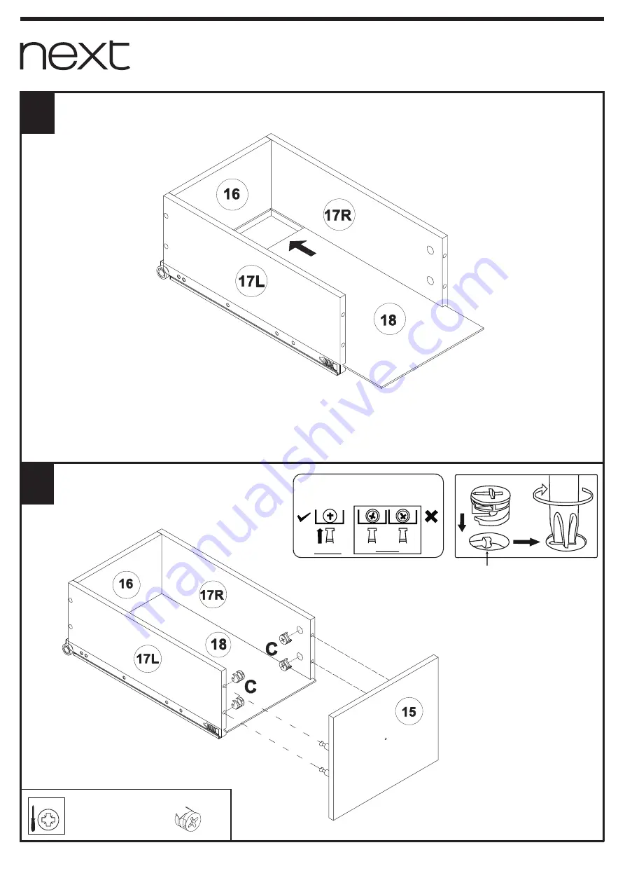 Next 700936 Assembly Instructions Manual Download Page 7