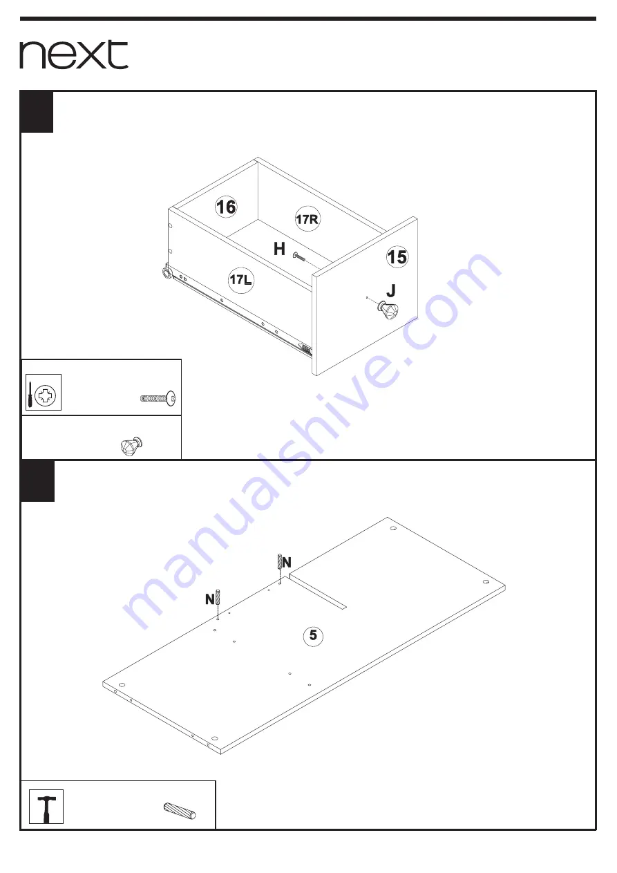 Next 700936 Assembly Instructions Manual Download Page 8