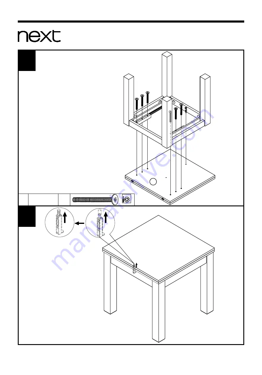 Next 702831 Assembly Instructions Manual Download Page 9