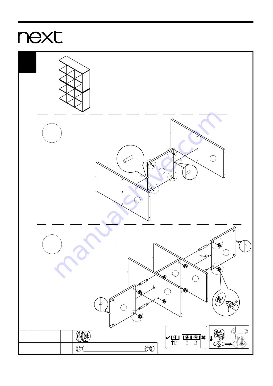 Next 749628 Assembly Instructions Manual Download Page 7