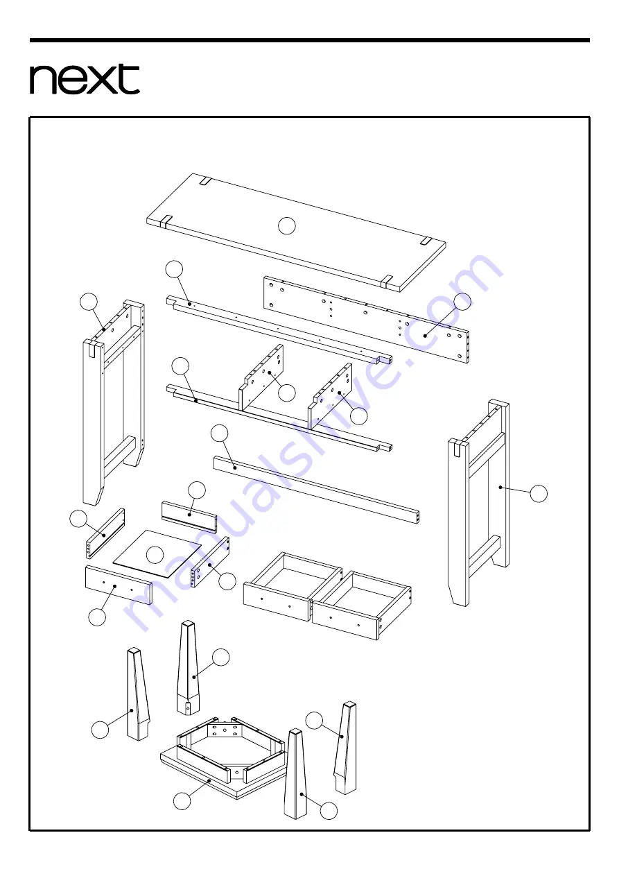 Next 788312 Assembly Instructions Manual Download Page 3