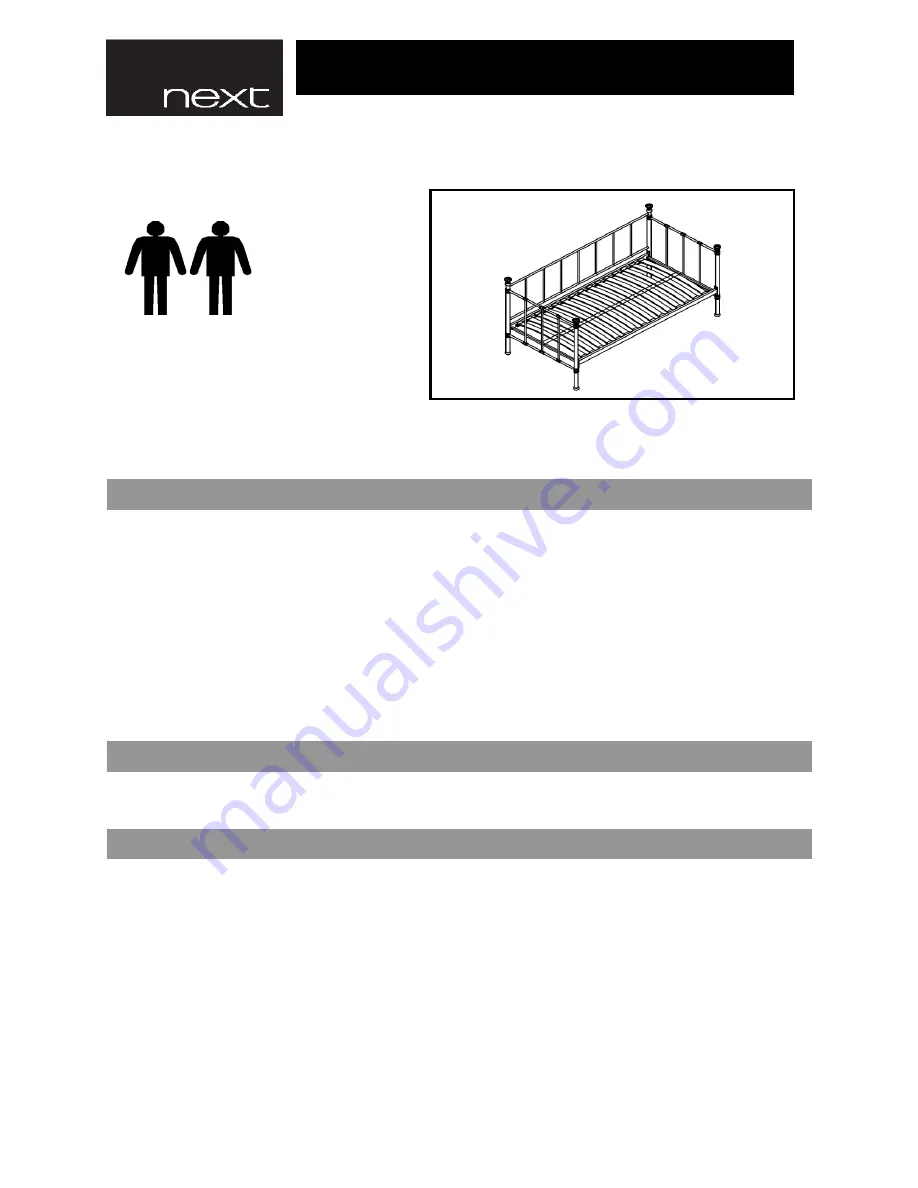 Next 845297 ella Assembly Instructions Download Page 1