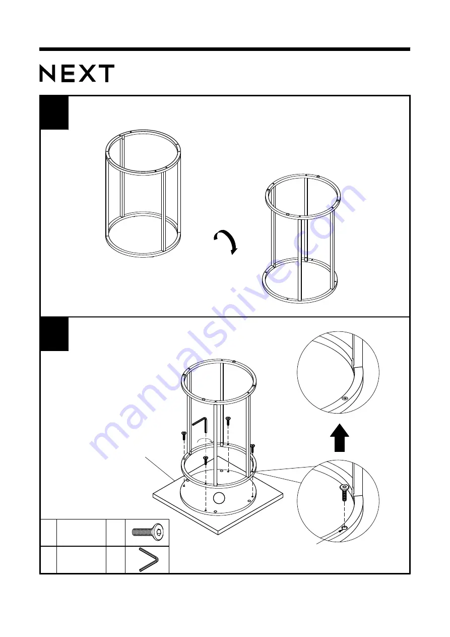 Next BRONX 350235 Assembly Instructions Manual Download Page 11