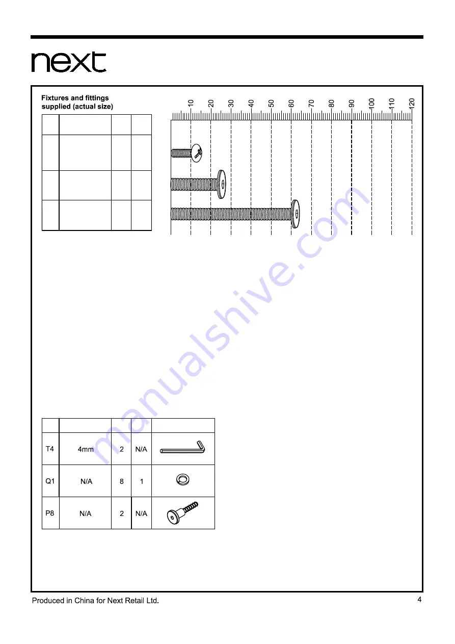 Next BRONX 425622 Assembly Instructions Manual Download Page 5