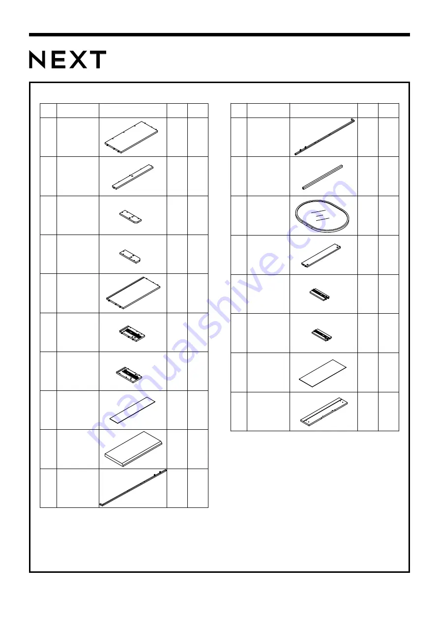 Next BRONX 694625 Assembly Instructions Manual Download Page 4