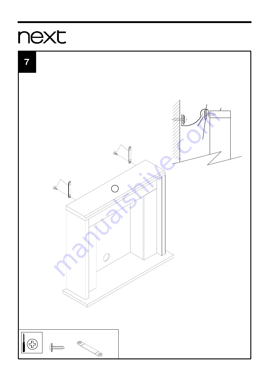 Next BRONX COMPACT FIREPLACE SURROUND 982325 Скачать руководство пользователя страница 10